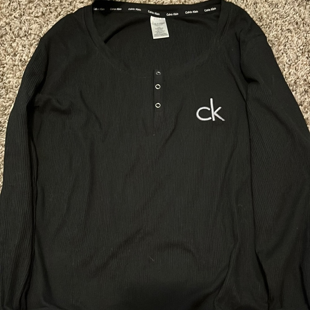 Calvin Klein sleeping shirt